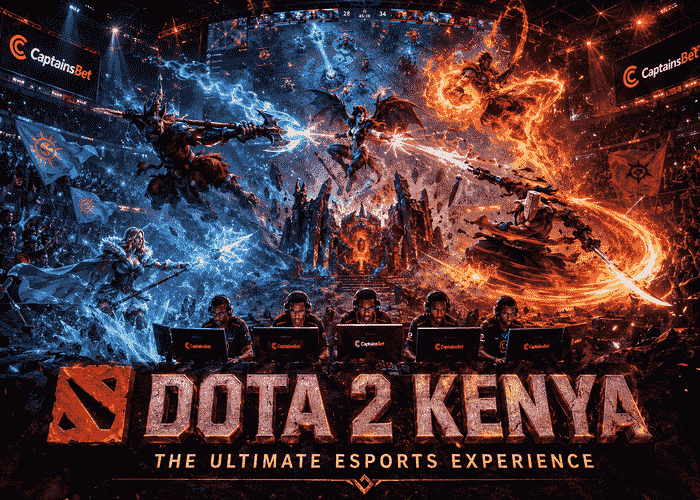 Epic Dota 2 Kenya Championship Arena Battle Poster